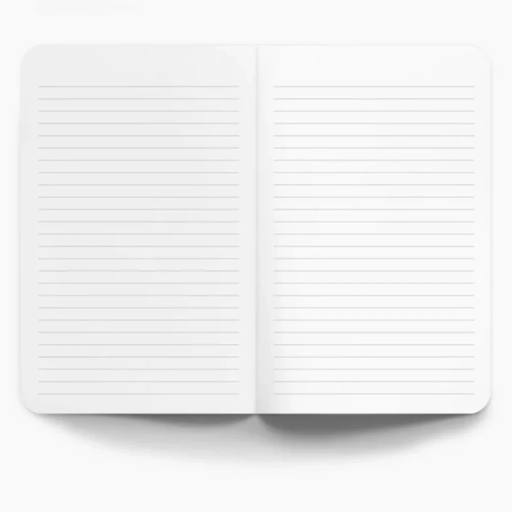 Denik Peach Mushrooms Classic Layflat Lined Notebook, NWOT, For Bundles Only